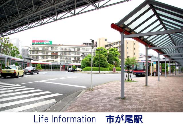 station. 560m until Ichigao Station