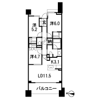 Floor: 3LDK + N + 2WIC, occupied area: 72.67 sq m, Price: 43,441,000 yen, now on sale