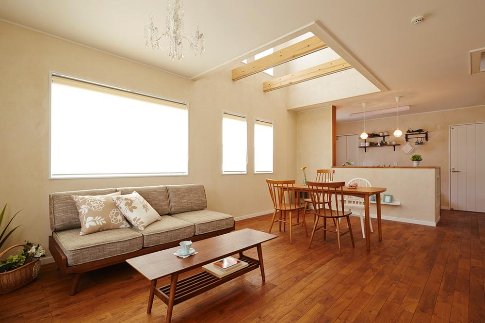 Model house photo. We undertake also building 90 sq m  / 15,750,000 yen ~ (Tax ・ design ・ Application ・ Facility ・ Insurance included)