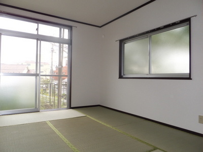 Living and room. Two-sided lighting Japanese-style room