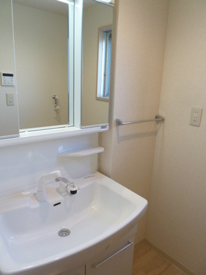 Washroom. It is bright because the window is in the next to!