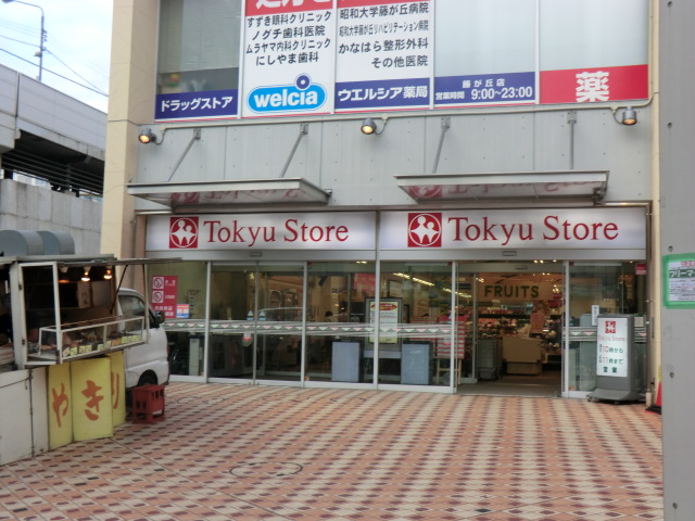 Supermarket. Tokyu Store Chain to (super) 184m