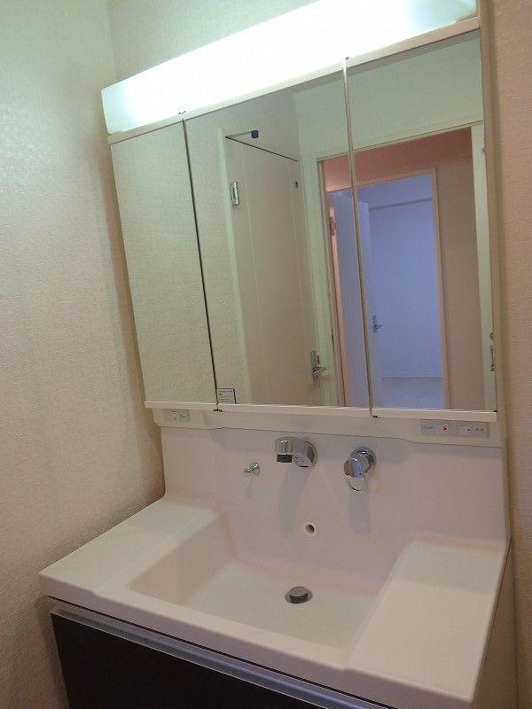 Wash basin, toilet. Bathroom vanity