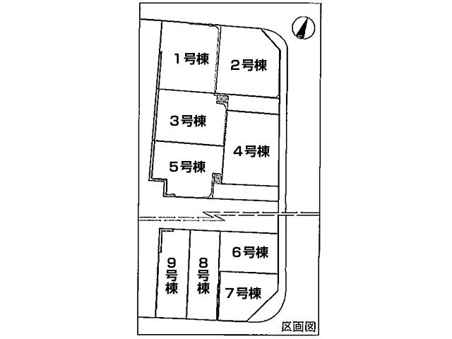 The entire compartment Figure. Aobadai is a section view of the 12th term condominiums