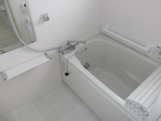 Bathroom. Noritsu bathtub, Thermo shower faucet