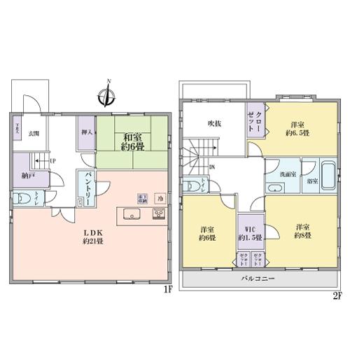Other. Between 2 Building floor plan