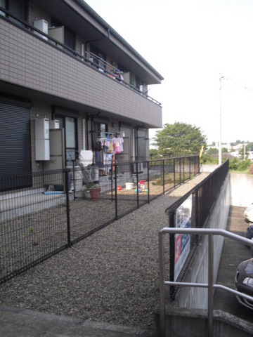Other common areas. Looking also not worried because the balcony is in the in the
