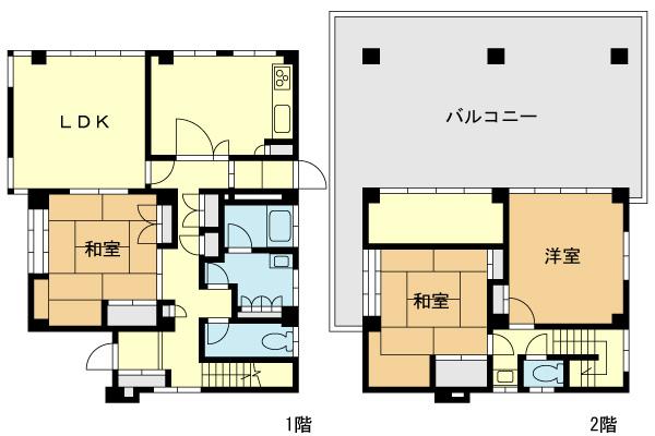 Floor plan. 40 million yen, 3LDK + S (storeroom), Land area 275.2 sq m , It is a building area of ​​178.65 sq m floor plan. 