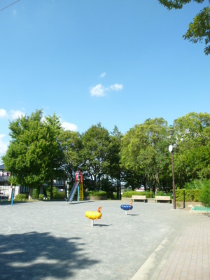 park. Azamino Nishikoen until the (park) 340m