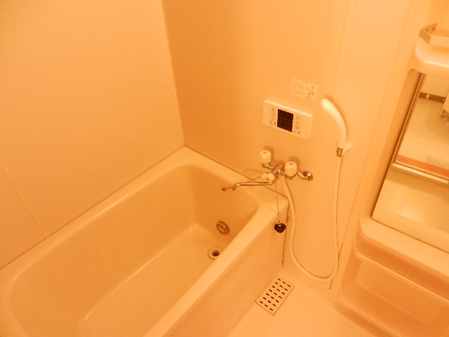 Bath. Bathroom with additional heating function