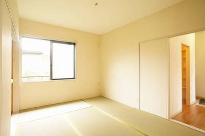 Living and room. Bright Japanese-style room