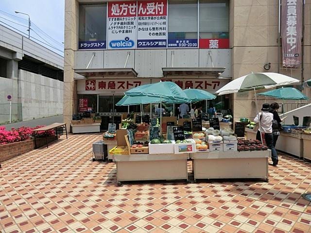 Supermarket. 750m to Tokyu Store Chain