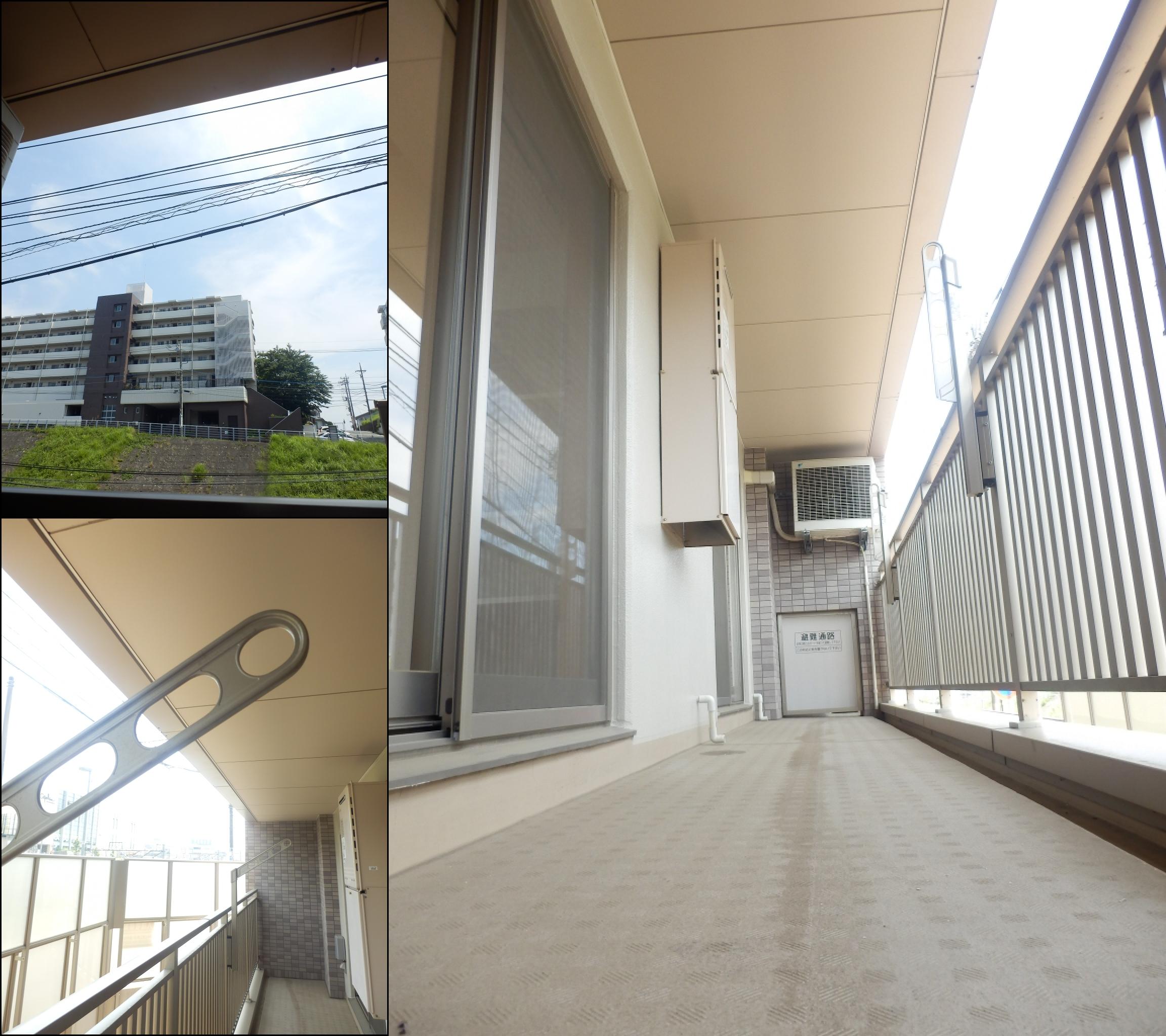 Balcony. It is a reference image of another room