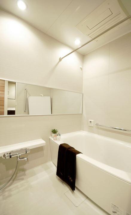 Bathroom. Bathroom with bathroom dryer