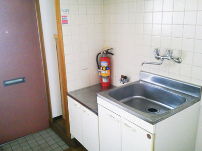 Kitchen. Gas stove installation Allowed