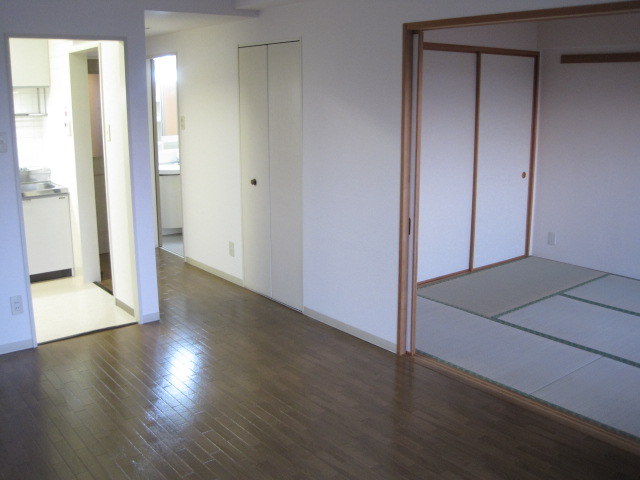 Living and room. Japanese-style room from LDK