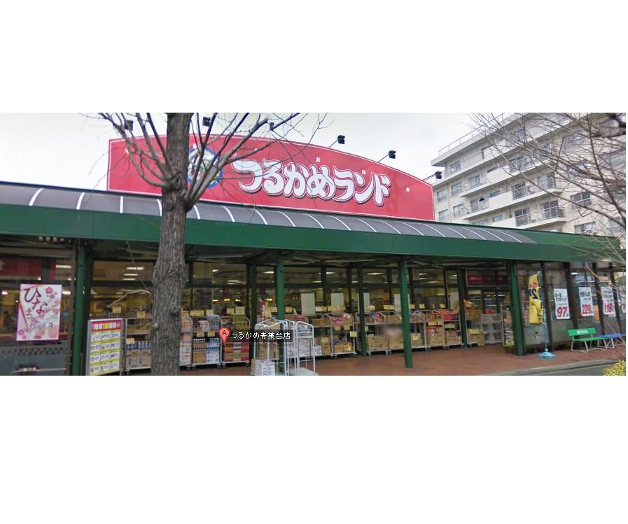 Supermarket. Tsurukame 357m to land Yokohama Aobadai store