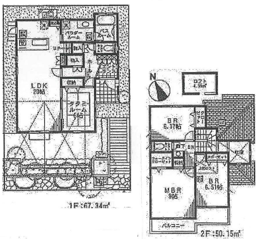 Floor plan. (2), Price 75,800,000 yen, 4LDK, Land area 152.11 sq m , Building area 167.99 sq m