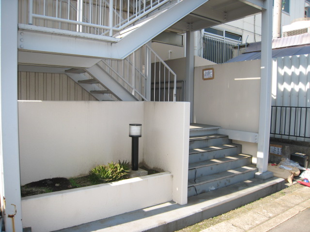 Building appearance. Property entrance