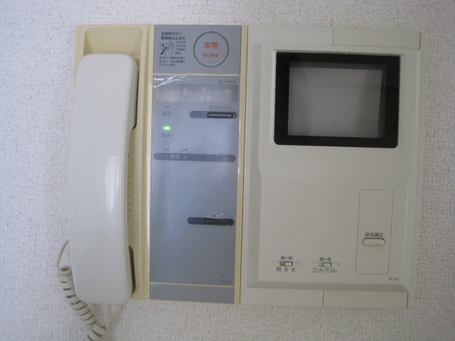 Security. Intercom with TV monitor