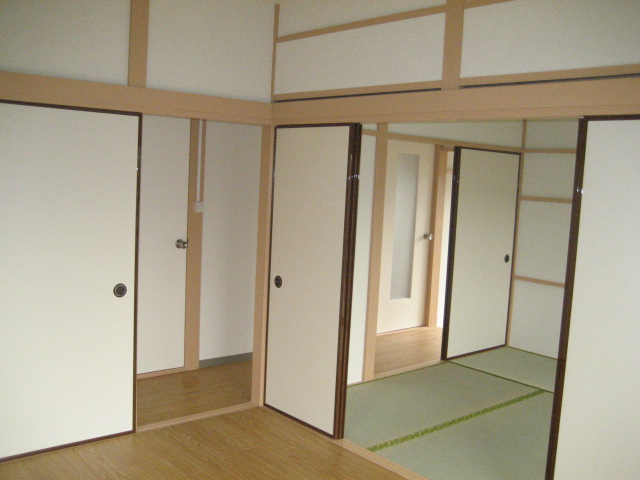 Living and room. Japanese-style from Western-style