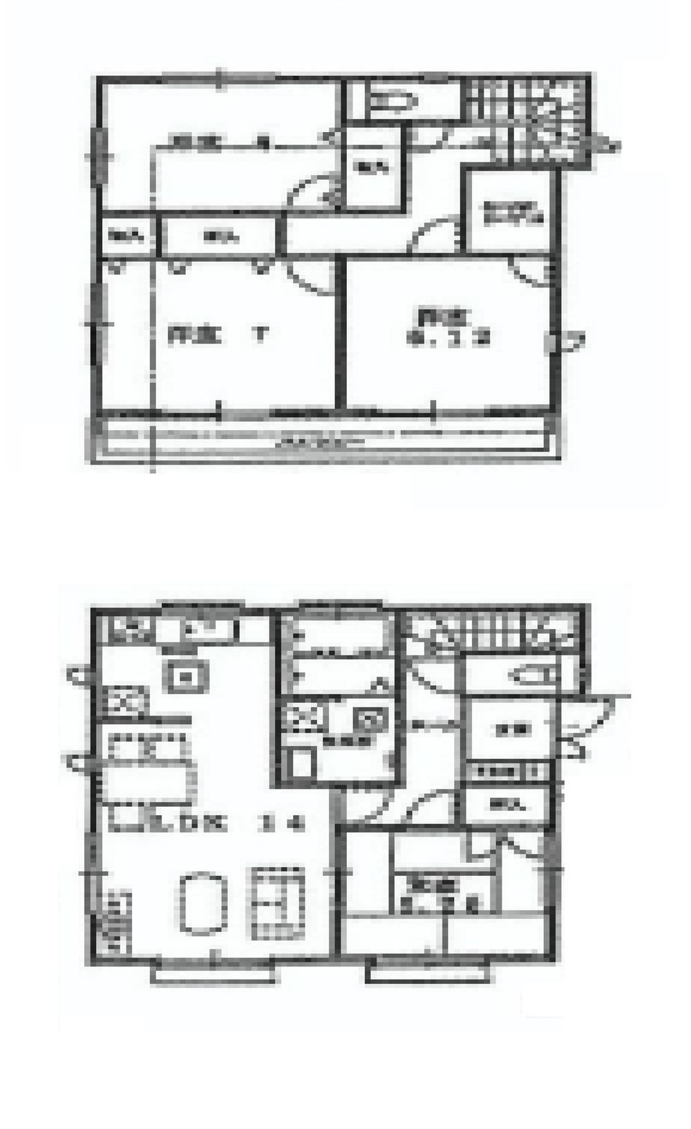 Floor plan. (1), Price 55,800,000 yen, 4LDK+S, Land area 154.97 sq m , Building area 97.91 sq m