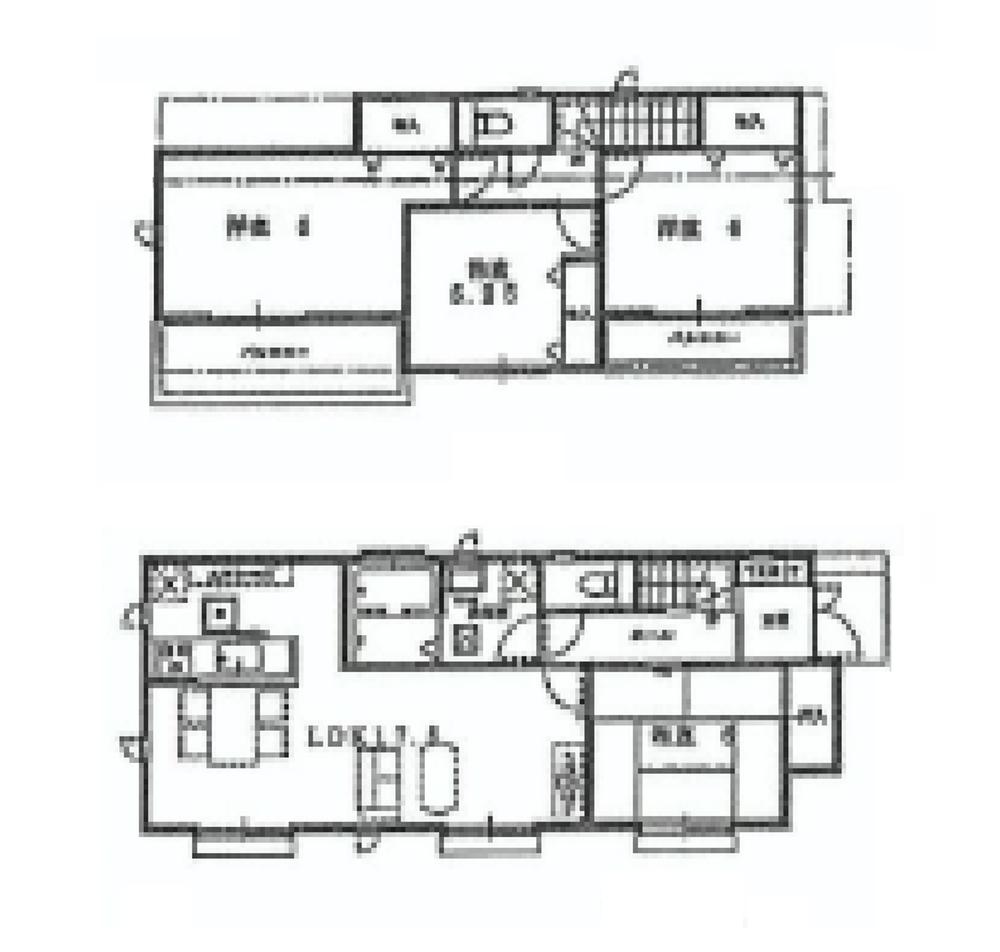 Floor plan. (2), Price 61,800,000 yen, 4LDK, Land area 159.17 sq m , Building area 99.37 sq m