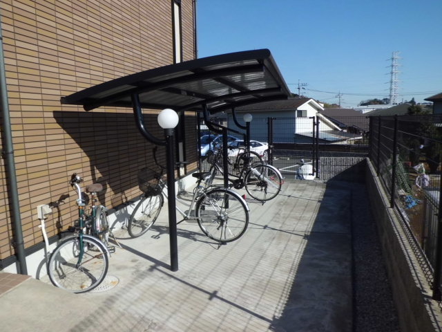 Other common areas. Bicycle-parking space