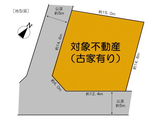 Compartment figure. Land area 241.00 sq m (72.90 square meters)