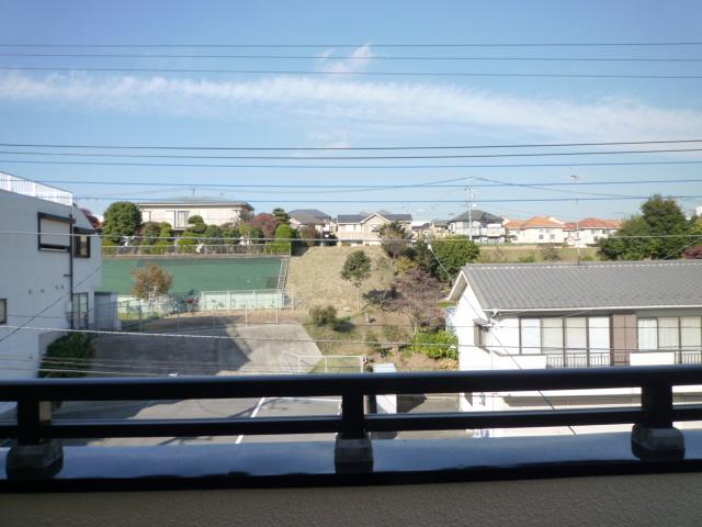 View photos from the dwelling unit. Is the view from the third floor balcony