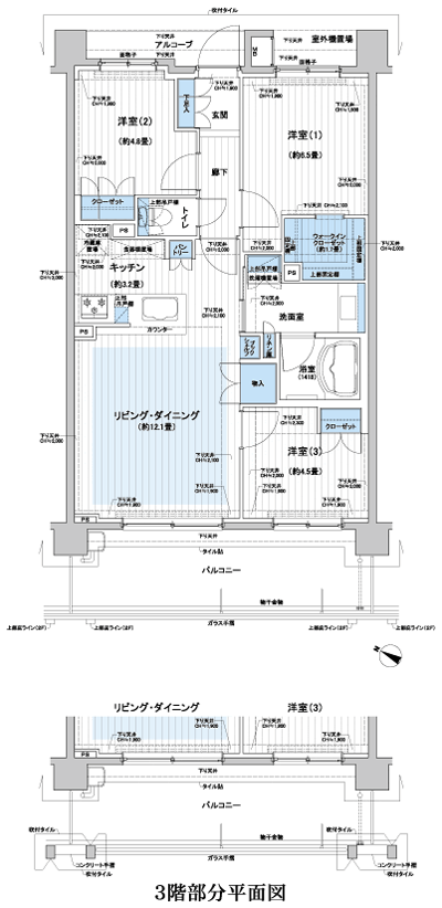 Floor: 3LDK + WIC, the occupied area: 70.33 sq m, Price: TBD