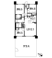 Floor: 3LDK + WIC, the occupied area: 70.48 sq m, Price: TBD