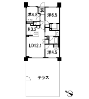 Floor: 3LDK + WIC, the occupied area: 70.33 sq m, Price: TBD