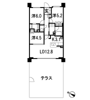 Floor: 3LDK + WIC, the occupied area: 70.33 sq m, Price: TBD