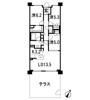 Floor: 3LDK + WIC, the occupied area: 76.84 sq m, Price: TBD