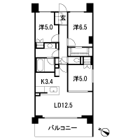 Floor: 3LDK + WIC, the area occupied: 72.7 sq m, Price: TBD