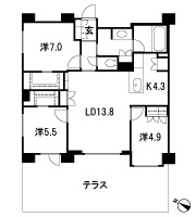 Floor: 3LDK + 2WIC, occupied area: 82.12 sq m, Price: TBD