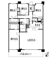 Floor: 4LDK + 2WIC + N, the occupied area: 123.25 sq m, Price: TBD
