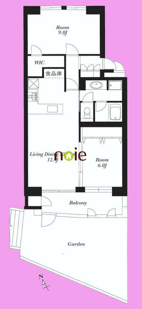 Floor plan. 2LDK, Price 33,800,000 yen, Occupied area 67.04 sq m , Balcony area 8.28 sq m   ■  ~ In fact, please check ~  ◆ Storage capacity! !  ◆ Wife happy spacious kitchen ◆ You can immediately new life per enhancement reform  ・ kitchen  ・ Bathroom vanity  ・ Unit bus (1216)  ・ Toilet exchange and many others