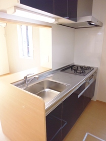 Kitchen. Interaction with the family also bouncy counter kitchen! 