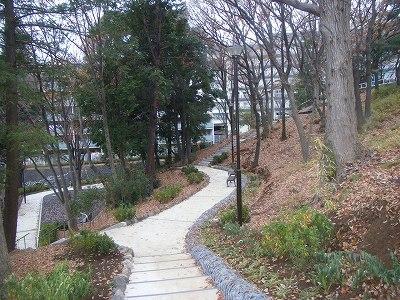 park. Many 160m relief to Fujigaoka second park, Atmosphere of hiking is a large park where you can enjoy the easy. Swing and slide to small children for, There is such as Sand.