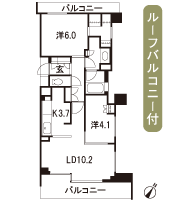 Floor: 2LDK, occupied area: 58.01 sq m, Price: TBD