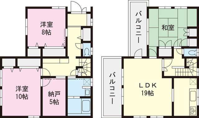 Floor plan. 37,800,000 yen, 3LDK+S, Land area 173.11 sq m , Building area 130.69 sq m