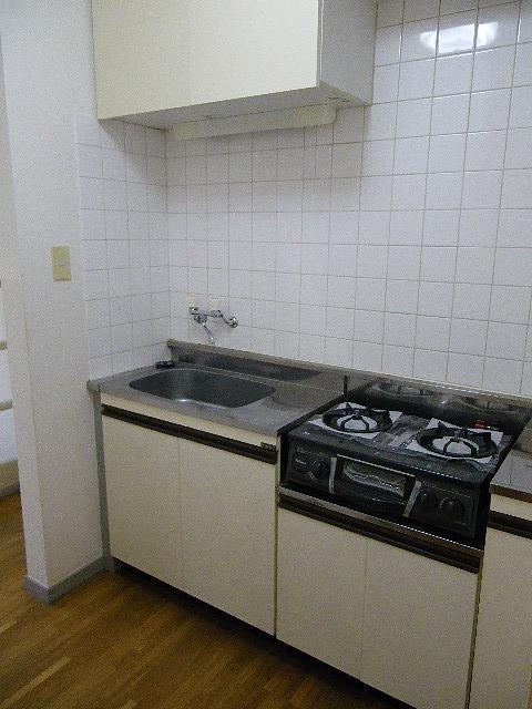 Kitchen. Two-burner stove with