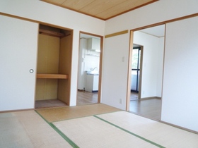 Living and room. Is a Japanese-style room with closet.