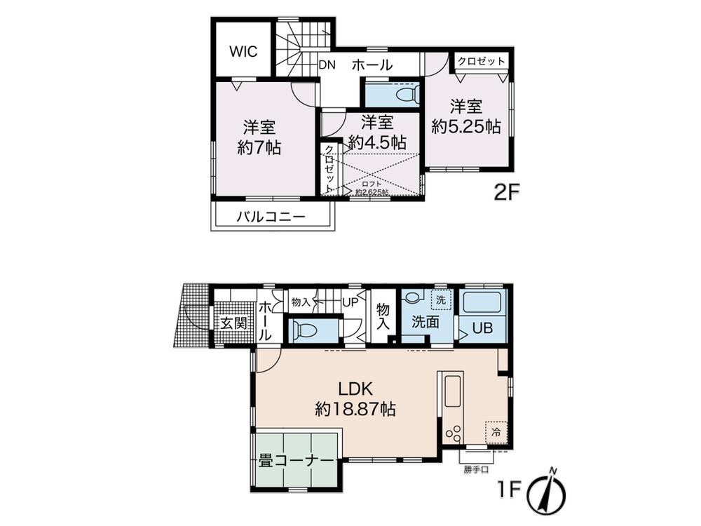 Other. Between 2 Building floor plan