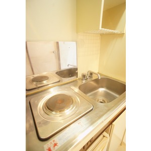 Kitchen. Electric stove 1-neck with ☆ 
