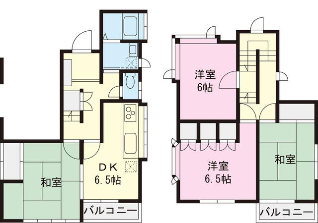 Floor plan. 23.8 million yen, 4DK, Land area 100.33 sq m , Building area 83.47 sq m