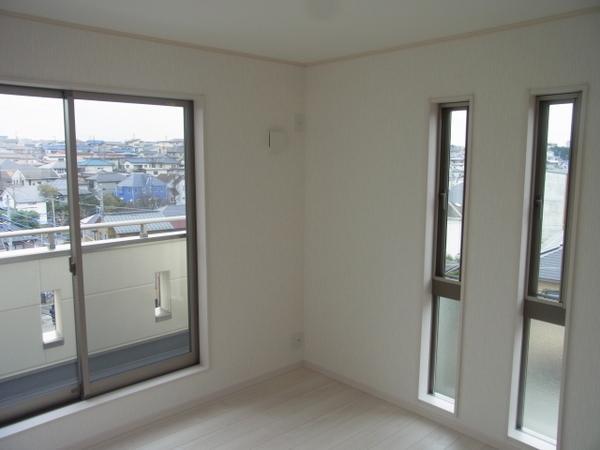 Non-living room. 2 Kaiyoshitsu 5.7 Pledge South, West, 3 face lighting of the north