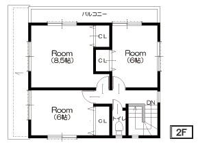 Floor plan. 40,800,000 yen, 4LDK, Land area 169.18 sq m , Building area 105.99 sq m
